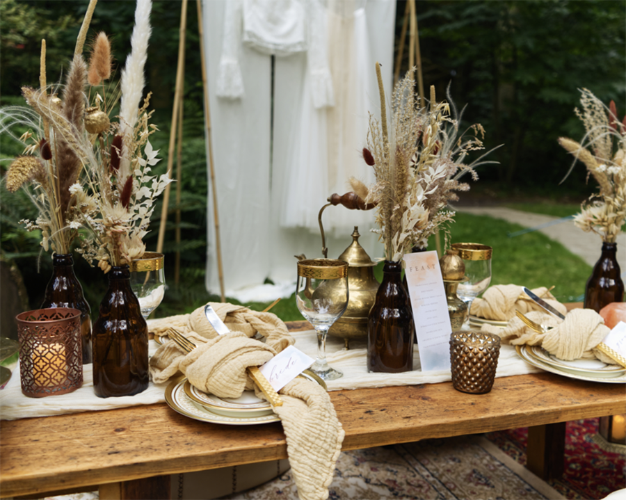 Grandes ideas para decorar las mesas en tu boda y sorprender a tus  invitados